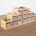Wooden Tiered Tray Storage Unit  hi\-res