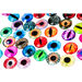 Dragon Glue\-On Glass Eyes Assorted 108pk  hi\-res