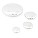 TTS Sensory Mirrored Stacking Pebbles Silver 4pk Silver hi\-res