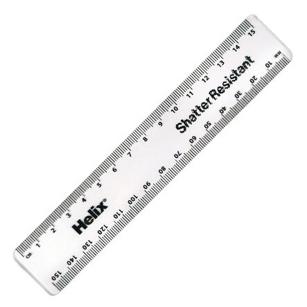 Clear Rulers 15cm 50pk  hi\-res