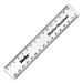 Clear Rulers 15cm 50pk  hi\-res