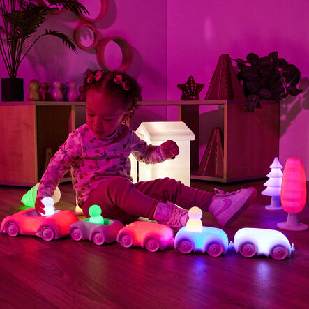 TTS Remote Control Light Up Vehicle, Wagons \x26 People Bundle  hi\-res
