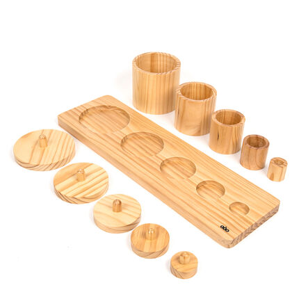 TTS Wooden Toddler Sorting Pots  hi\-res