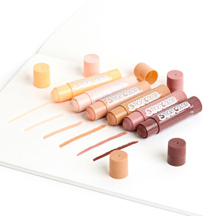 Skin Tones Paint Sticks Assorted Colours 6pk  hi\-res