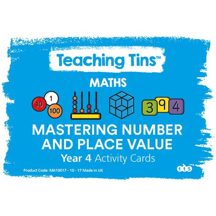 TTS Mastering Number and Place Value Activity Cards Year 4  hi\-res