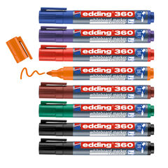 edding360 Board Marker - Colours Bullet Tip 50pk  hi-res