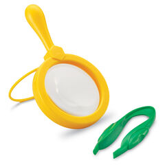 Learning Resources Jumbo Magnifier and Tweezer Set  hi-res