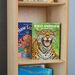 TTS Wooden Bookcase with Seating H1700 x W1500 x D500mm  hi\-res