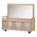 Millhouse Low Storage W\/ Display \x26 Mirror Back  hi\-res
