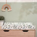 Baby Anti\-Roll Wedge Changing Mat Olive Print Design  hi\-res