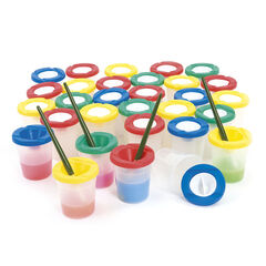 Non Spill Water Pots With Stoppers  hi-res
