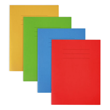 A4+ Choice Exercise Book 8mm Ruled Margin 80pg  hi\-res