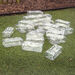 TTS Glacier Effect Clear Plastic Ice Bricks  hi\-res