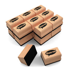 Show-me Mini Wooden Whiteboard Erasers 30pk  hi-res