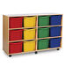 Mobile Tray Storage Unit W\/ 12 Extra Deep Trays  hi\-res