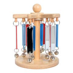 Wooden Mirror Chime about Carousel  hi-res