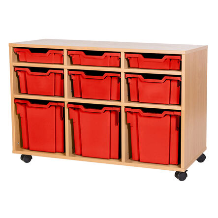 Mobile Triple Tray Unit Combination 9  hi\-res