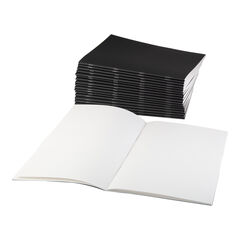 Plain Stapled Sketchbooks Portrait 140gsm  hi-res