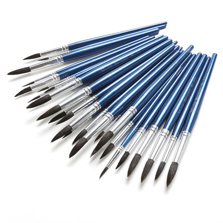 Watercolour Paint Brushes Assorted 30pk  hi\-res