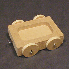 Forces Slopes Wooden Car  hi-res