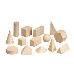 RE-Wood&reg; Geometric Shapes Set 14pcs  hi-res