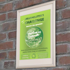 Tamperproof Poster Display Frame  hi-res