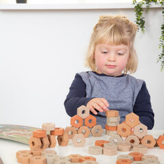 Mini Construction Building Bricks 60pk  hi-res