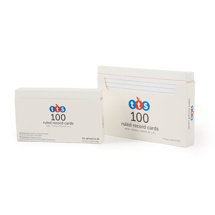 TTS Revision Cards 100pk W101 x L152mm  hi\-res
