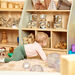 Toddler Shelving Unit with Compartments  hi\-res