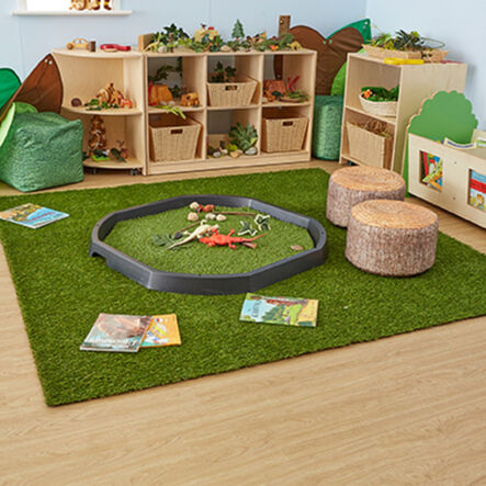 Artificial Grass Mats Square Grass Mat 2m x 2m  hi\-res