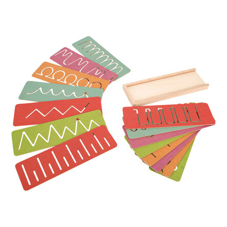 Fine Motor Skills Pre\-Writing Board Set  hi\-res