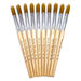 Golden Nylon Short Round Brush Size 18 10pk  hi\-res