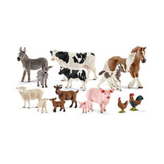 Detailed Parent and Babies Farm Animal Collection  hi-res