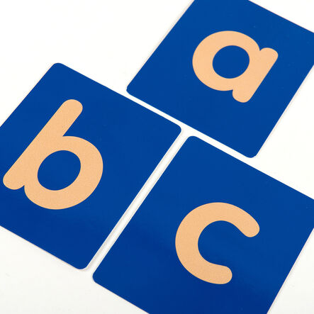 Tactile Alphabet Lowercase Letters  hi\-res