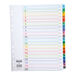 EASTLIGHT Extra Wide A4 Numerical Index Dividers  hi\-res