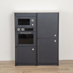 Modern Living Oven and Microwave Unit Navy  hi-res