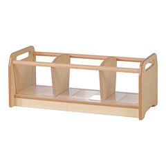 Millhouse Clear View Low Height Book Browser H360mm  hi-res