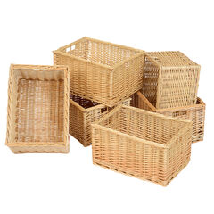 Set of Wicker Baskets  hi-res