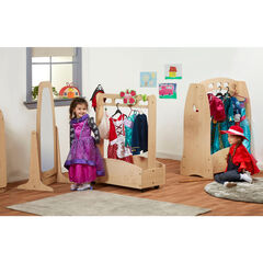 Millhouse Galaxy Dressing Up Station with Mirror in Maple  hi-res
