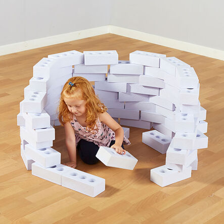 TTS White Foam Bricks  hi\-res