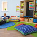 TTS Wooden Bookcase with Seating H1700 x W1500 x D500mm  hi\-res