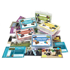 TTS Outdoor Maths Problem Solving Cards A5 Group Set  hi-res