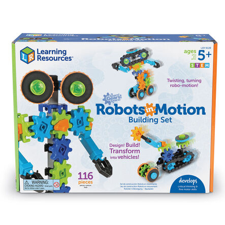 Learning Resources Gears! Gears! Gears!® Robots In Motion  hi\-res
