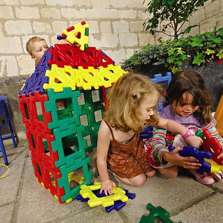 Polydron Recycled XL Giant Super Construction Class Set  hi\-res