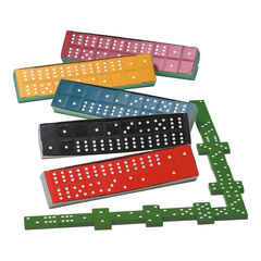 Coloured Dominoes 6pk  hi-res