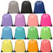 Multicoloured Drawstring Gym PE Bags 15pk  hi\-res