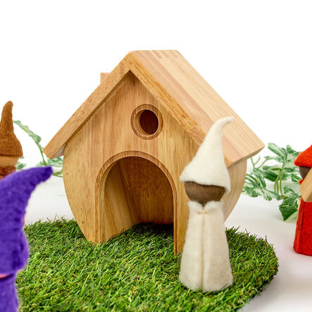 TTS Small World Mini Wooden Fairy Cottages  hi\-res