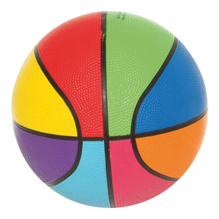 Mini Rainbow Basketball Size 3  hi\-res