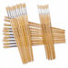 Hog Hair Round Head Paint Brushes Assorted 30pk  hi\-res