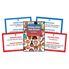 Talking About Self-Esteem Activity Cards 34pk  hi-res